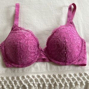 Maidenform Pink Lace Bra 38B